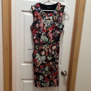 Enfocus Studio Multicolor Floral Mini Dress